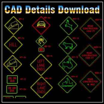 Sign Library,Sign Library downloadable in dwg files