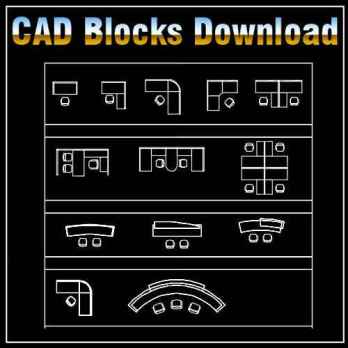 Free Office Table Blocks