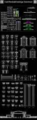 Finishes CAD drawings and blocks