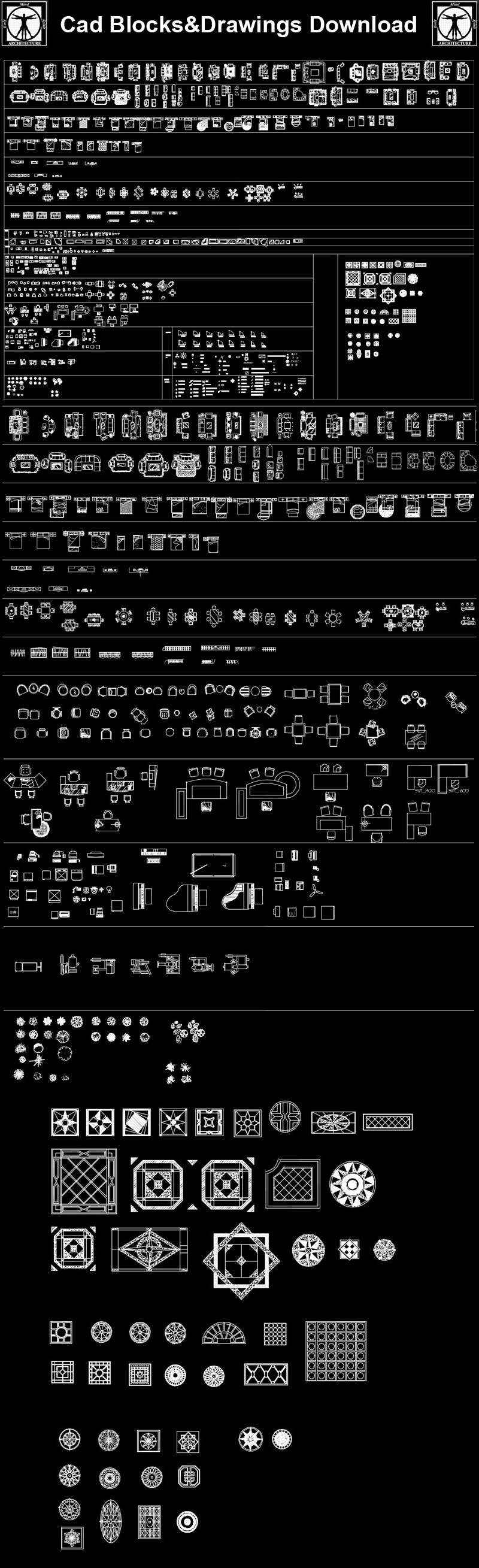 Interior Design CAD Collection Interior Design CAD Collection