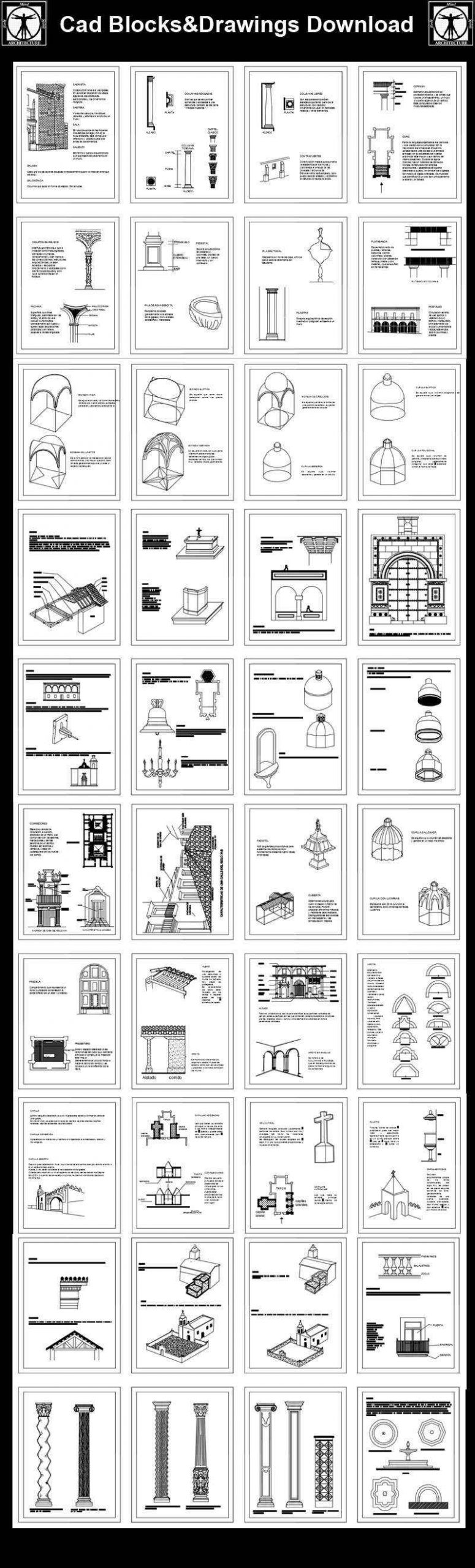 Ornamental Parts of Buildings 7 - Image 2