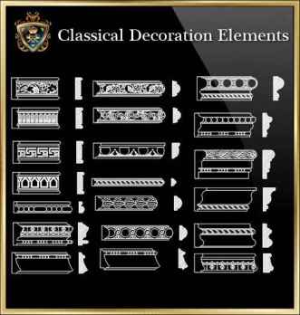 Free Classical Decoration Elements 5
