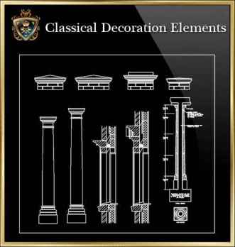 Free Classical Decoration Elements 14