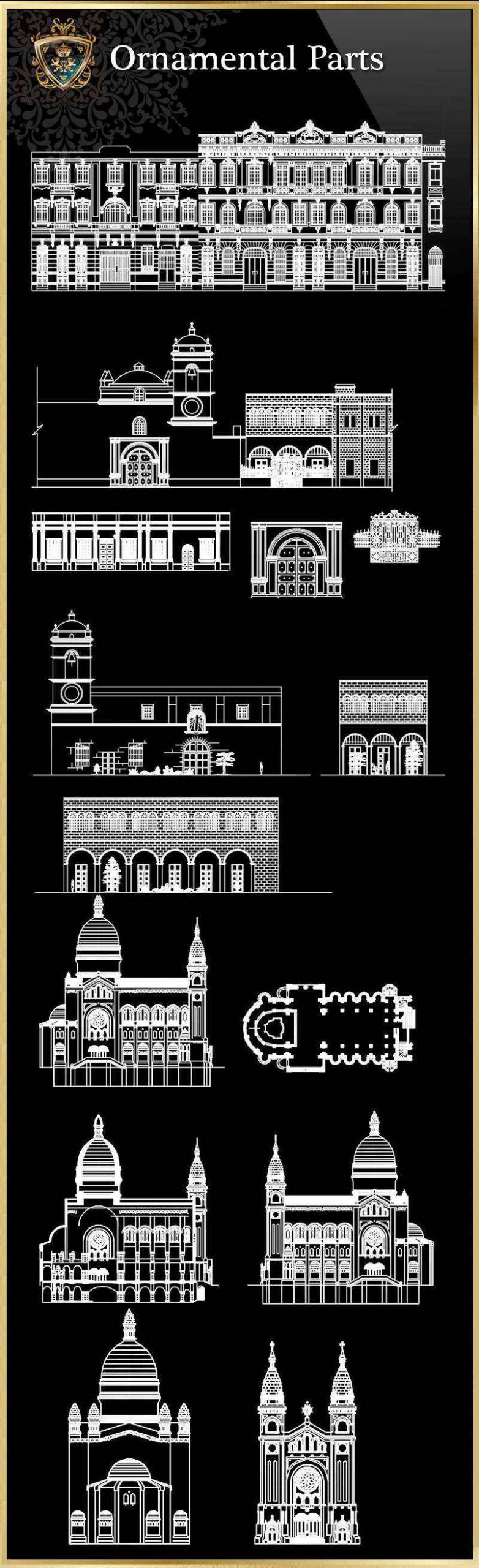 Ornamental Parts of Buildings 5 - Image 2