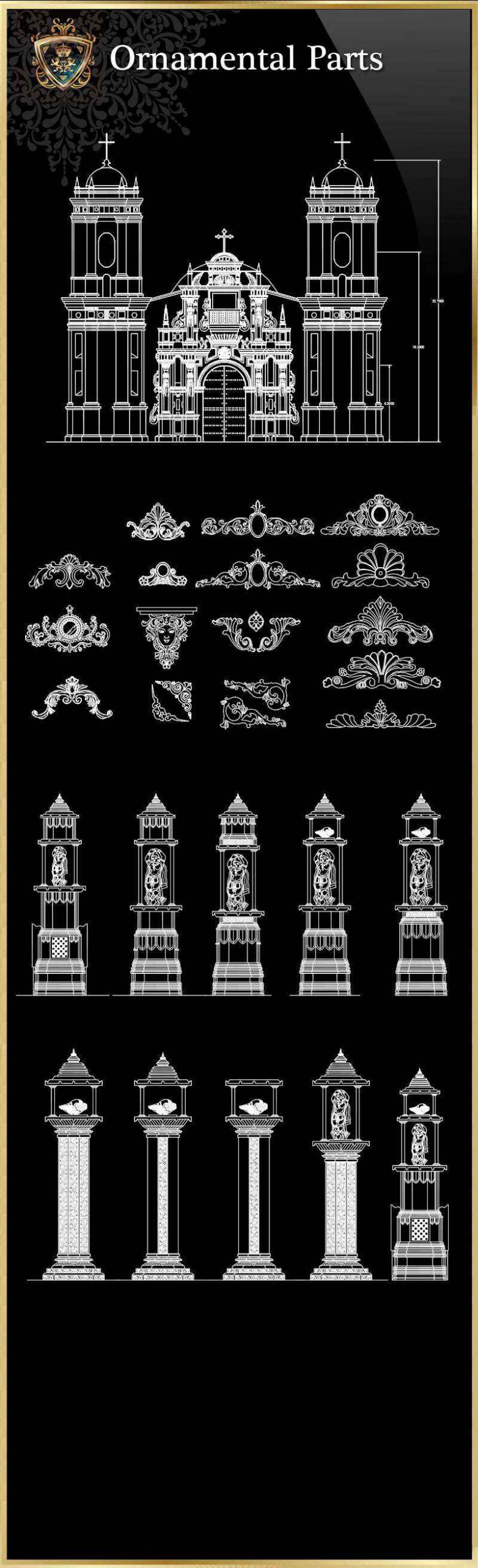 Ornamental Parts of Buildings 6 - Image 2