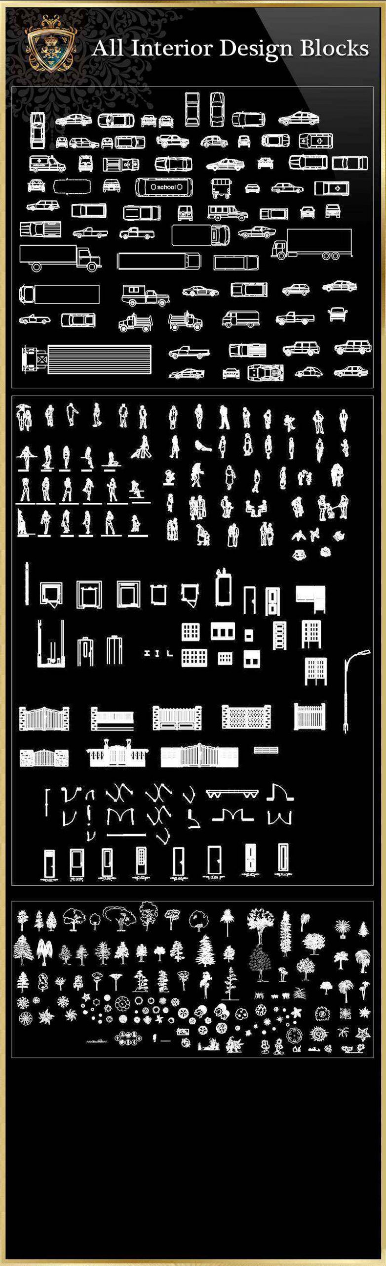 Interior Design Blocks Collection 8 - Image 3