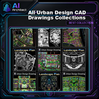 【All Urban Design CAD Drawings Collections】(Best Recommanded!!)