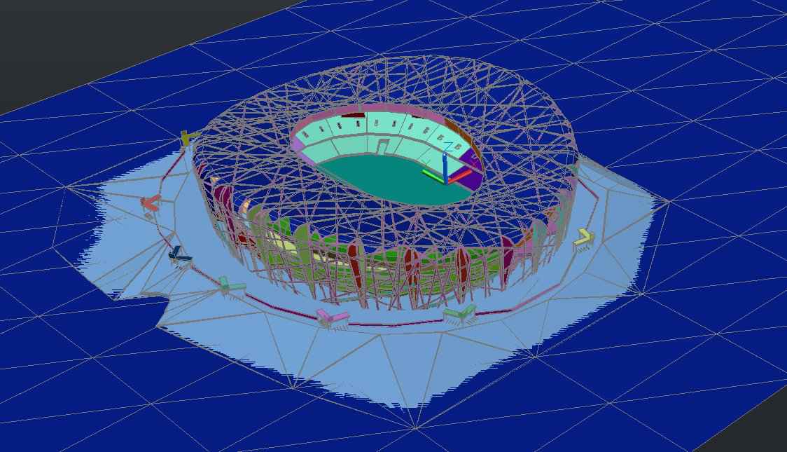 💎【Famous Architecture Projects】Birds Nest Stadium Beijing 3D model - Image 5