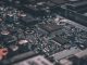 Glowing circuit board representing AI in architecture
