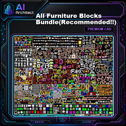 All Furniture Blocks Bundle(Recommanded!!)