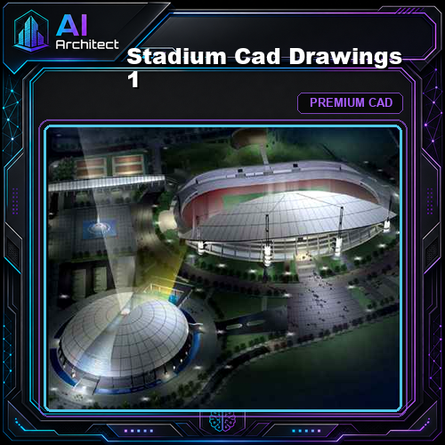 Stadium Cad Drawings 1