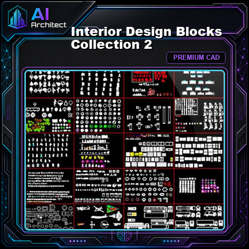 Interior Design Blocks Collection 2