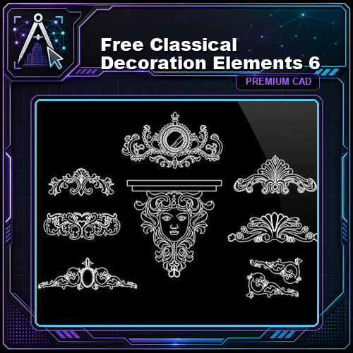 Free Classical Decoration Elements 6