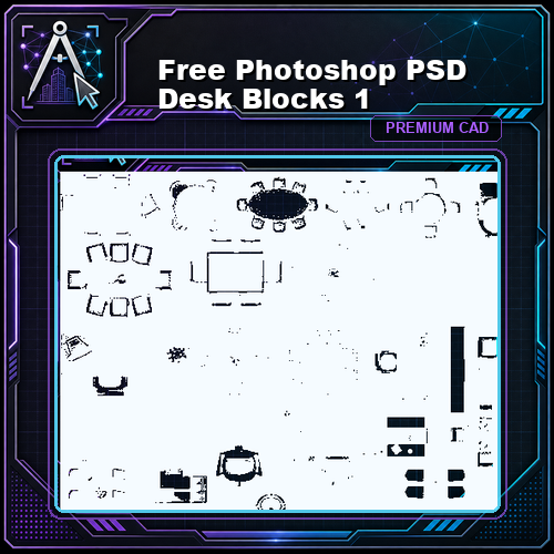 Free Photoshop PSD Desk Blocks 1
