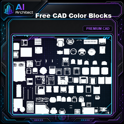Free CAD Color Blocks