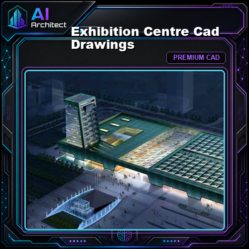 Exhibition Centre Cad Drawings