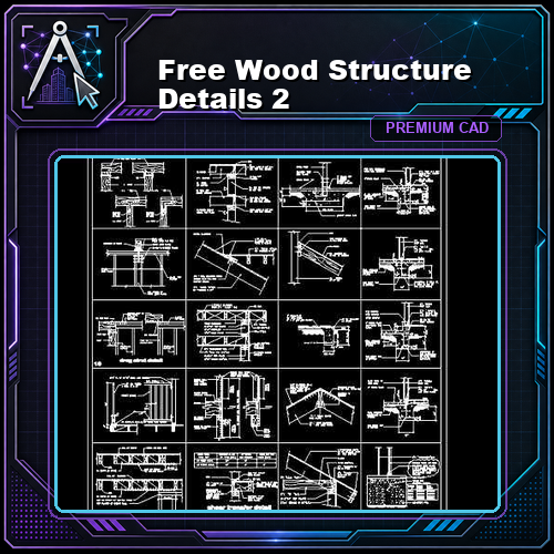 Free Wood Structure Details 2