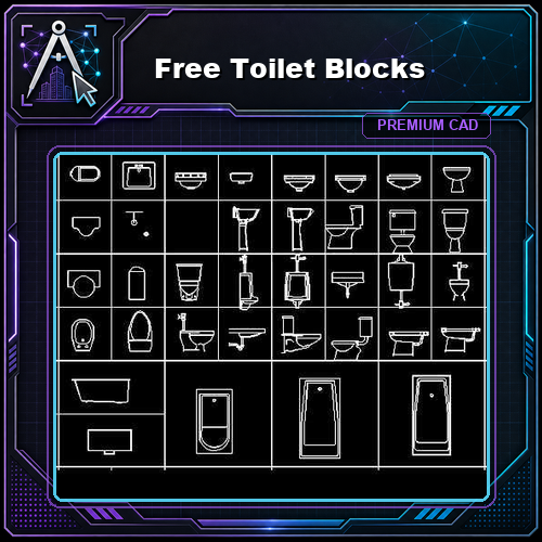 Free Toilet Blocks