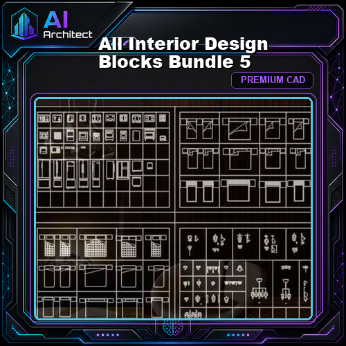 All Interior Design Blocks Bundle 5