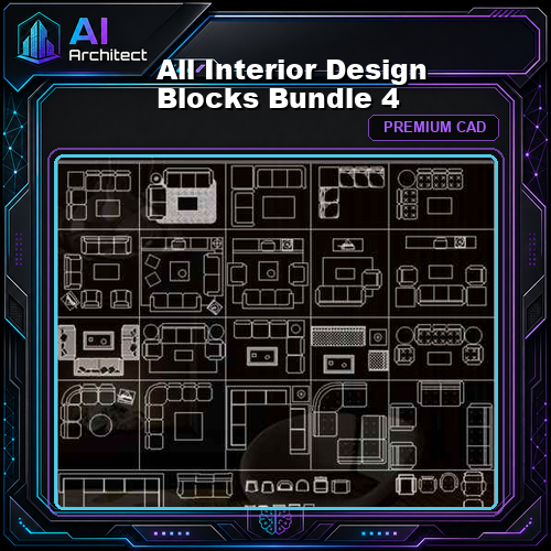 All Interior Design Blocks Bundle 4