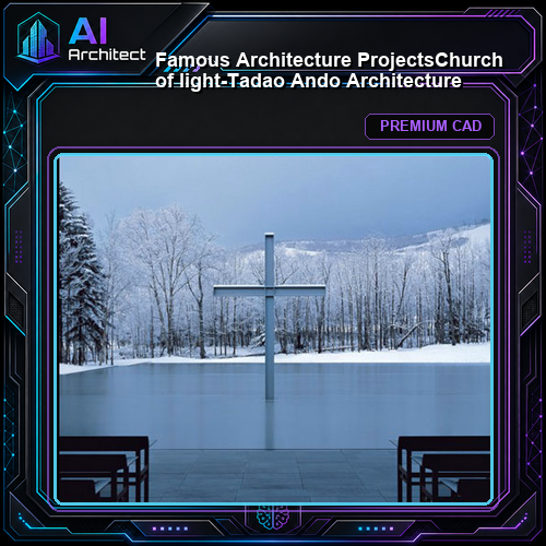 💎【Famous Architecture Projects】Church of light-Tadao Ando Architecture