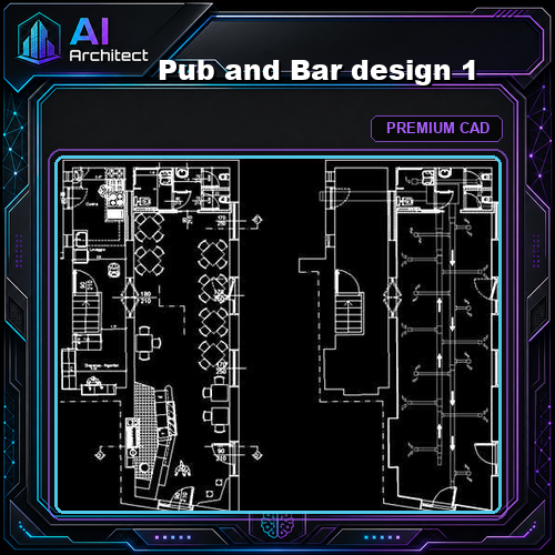 Pub and Bar design 1