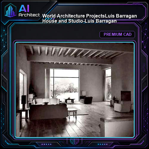 💎【World Architecture Projects】Luis Barragan House and Studio-Luis Barragan