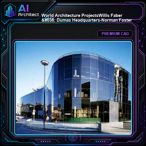 💎【World Architecture Projects】Willis Faber & Dumas Headquarters-Norman Foster