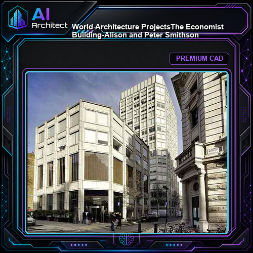 💎【World Architecture Projects】The Economist Building-Alison and Peter Smithson