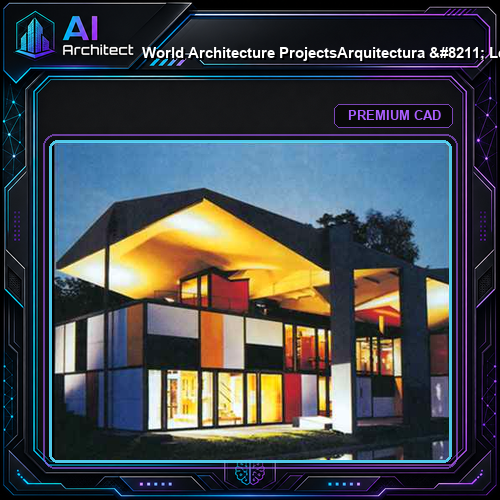 💎【World Architecture Projects】Arquitectura - Le Corbusier Maison D'homme