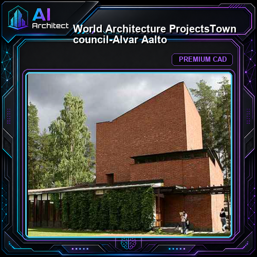 💎【World Architecture Projects】Town council-Alvar Aalto