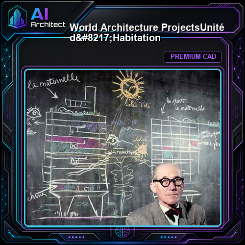 💎【World Architecture Projects】Unité d'Habitation