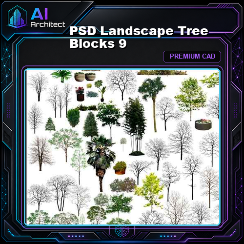 PSD Landscape Tree Blocks 9