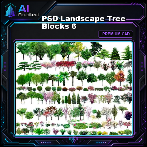 PSD Landscape Tree Blocks 6