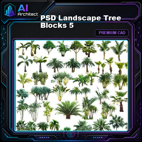 PSD Landscape Tree Blocks 5