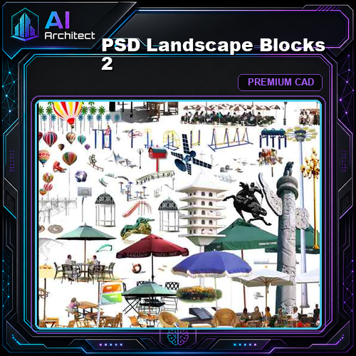 PSD Landscape Blocks 2