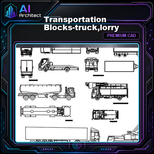Transportation Blocks-truck,lorry