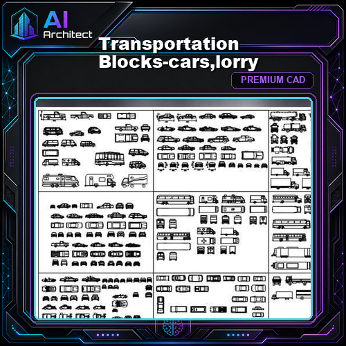 Transportation Blocks-cars,lorry