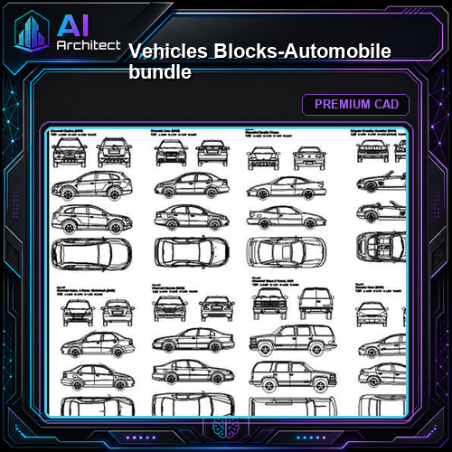 Vehicles Blocks-Automobile bundle