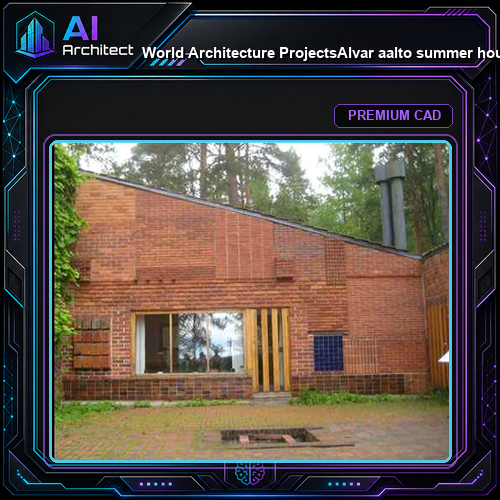💎【World Architecture Projects】Alvar aalto summer house - Muuratsalo Experimental House