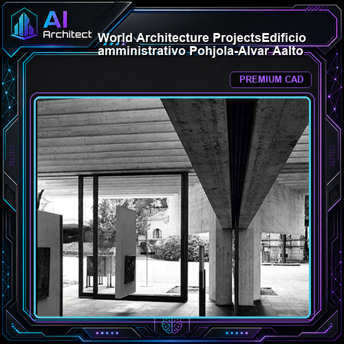 💎【World Architecture Projects】Edificio amministrativo Pohjola-Alvar Aalto