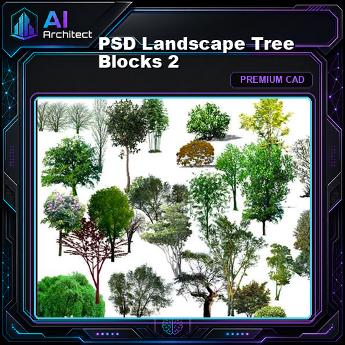 PSD Landscape Tree Blocks 2
