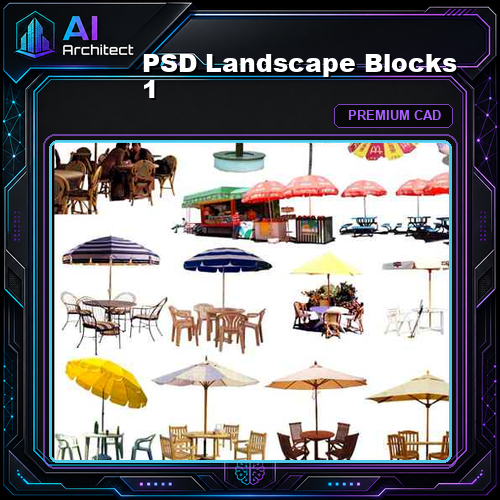 PSD Landscape Blocks 1