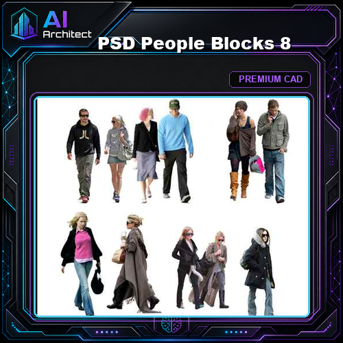 PSD People Blocks 8
