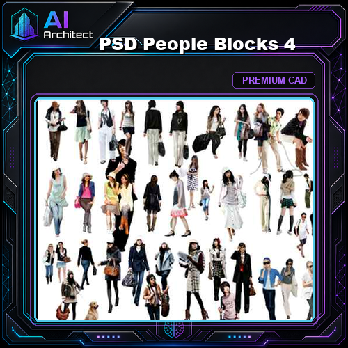 PSD People Blocks 4