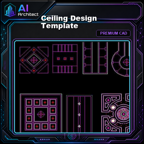 ★【Ceiling Design Template】★