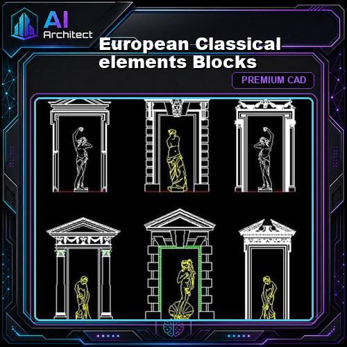 ★【European Classical elements Blocks】★