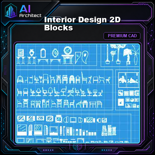 Interior Design 2D Blocks