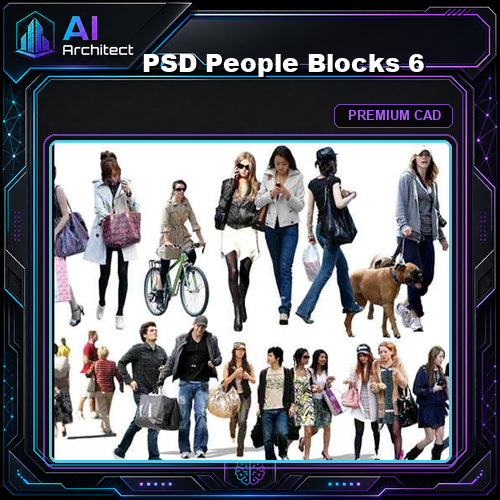 PSD People Blocks 6