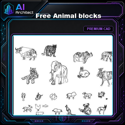 Free Animal blocks